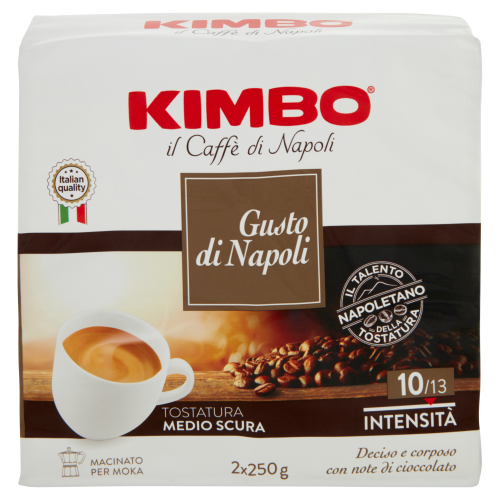 Kimbo Gusto Napoli - Kawa mielona (2 x 250g)