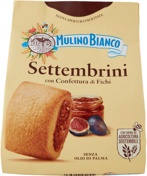 Mulino Bianco Settembrini - ciastka z konfiturą figową (300 g)