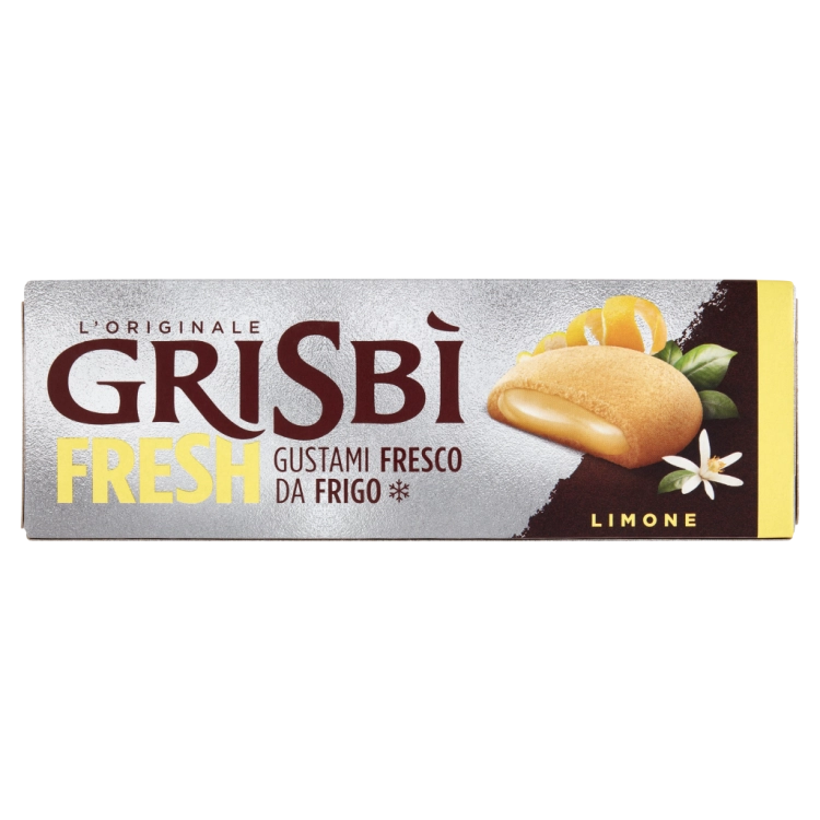 Grisbi Limone - biszkopty z nadzieniem cytrynowym (135 g)