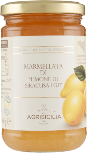 Agrisicilia Limone I.G.P - marmolada z cytryn z Syrakuzy (360 g)