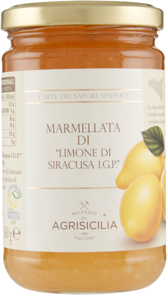 Agrisicilia Limone I.G.P - marmolada z cytryn z Syrakuzy (360 g)