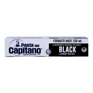 Pasta del Capitano - wybielająca pasta do zębów z węglem aktywnym (100 ml) 