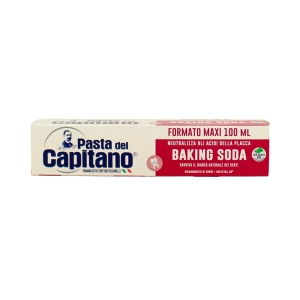 Pasta del Capitano Baking Soda - wybielająca pasta do zębów z sodą oczyszczoną (100 ml)