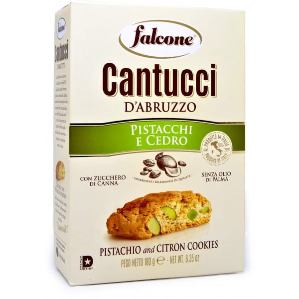 Falcone Cantucci Pistacchi Cedro - ciastka z pistacjami (180 g)