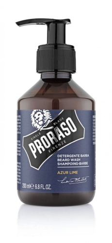 PRORASO Azur Lime - szampon do brody (200 ml)