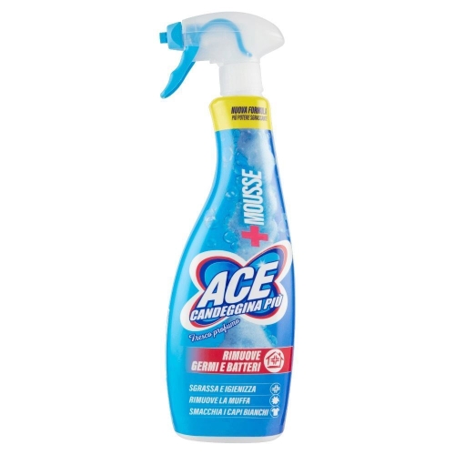 Ace Candeggina Mousse - pianka z wybielaczem w sprayu (700 ml)
