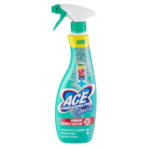 Ace Candeggina Gentile - wybielacz z aktywnym tlenem w sprayu (650 ml)
