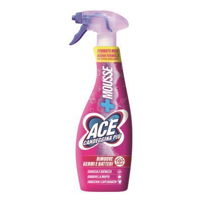 Ace Candeggina Piu Mousse - pianka z wybielaczem w sprayu (650 ml)