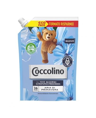 Coccolino Aria di Primavera - Koncentrat do płukania tkanin uzup. (600 ml - 26 p)