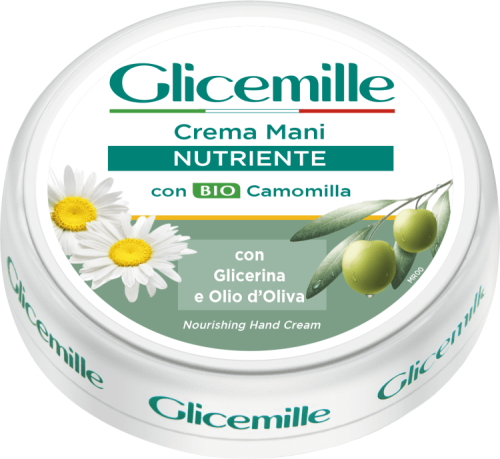Glicemille Nutriente - Odżywczy krem do rąk z rumiankiem i gliceryną (100 ml)