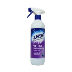 Quasar Vetri Extra Profumo - profesjonalny płyn do mycia szyb w sprayu (580 ml)