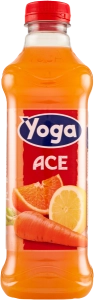 Yoga Ace - Sok owocowy - pomarańcza, marchew, cytryna (1L)