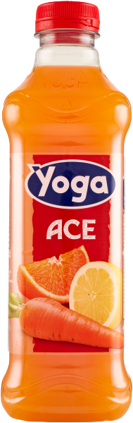 Yoga Ace - Sok owocowy - pomarańcza, marchew, cytryna (1L)