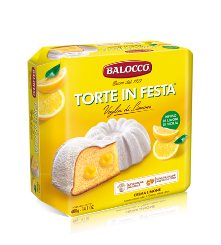 Balocco Torte in Festa Limone - włoska babka cytrynowa (400 g)