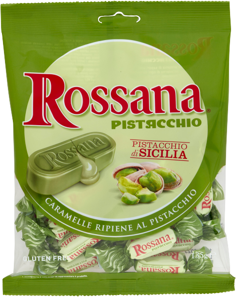 Rossana Pistacchio Di Sicilia - cukierki z nadzieniem pistacjowym (135 g)