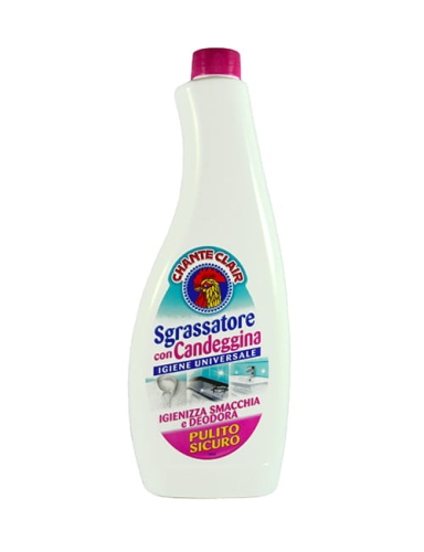 Sgrassatore Igiene Universale Chante Clair - włoski odtłuszczacz z wybielaczem uzupełnienie (625 ml) 