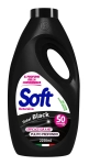 Soft Total Black - Płyn do prania czarnych tkanin (2,25 l - 50 p)