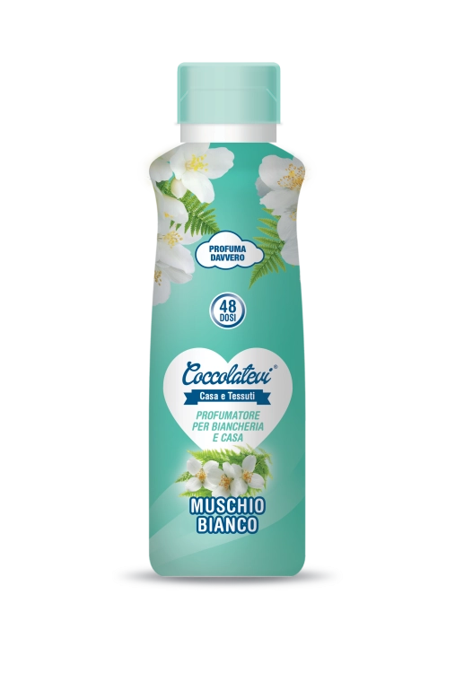 Coccolatevi Muschio Bianco - Perfumy do prania Białe Piżmo (300 ml - 48 p)