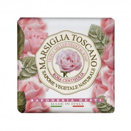 Marsiglia Toscano Rosa - mydło w kostce Róża Stulistna (200 g