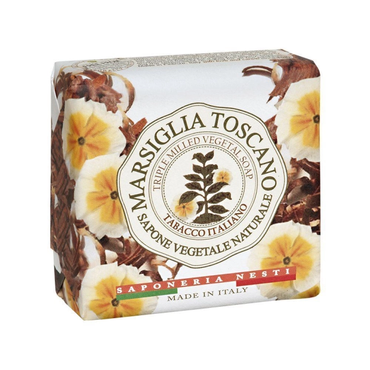 Marsiglia Toscano Tabacco - mydło w kostce z aromatem włoskiego tytoniu (200 g)