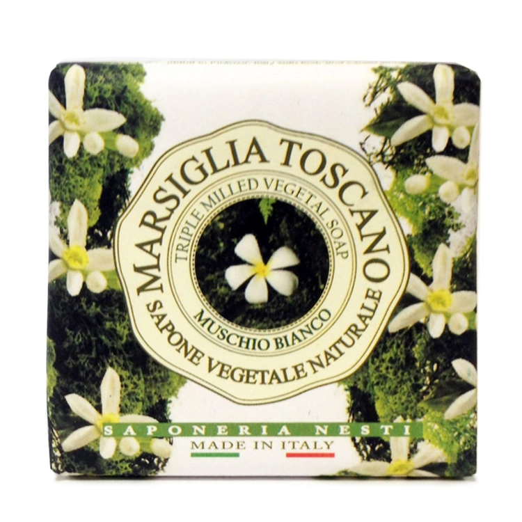 Marsiglia Toscano Białe Piżmo - mydło w kostce (200 g