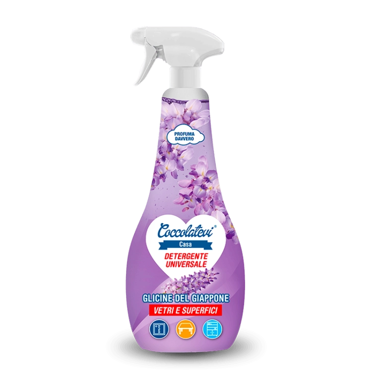 Coccolatevi Glicine del Giappone - płyn do mycia szyb Japoński Kwiat (750 ml)