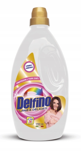 Delfino Lana e Delicati - Płyn do prania tkanin delikatnych (1,75L - 38p)