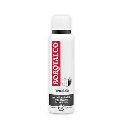Borotalco Invisible - dezodorant w sprayu (150 ml)