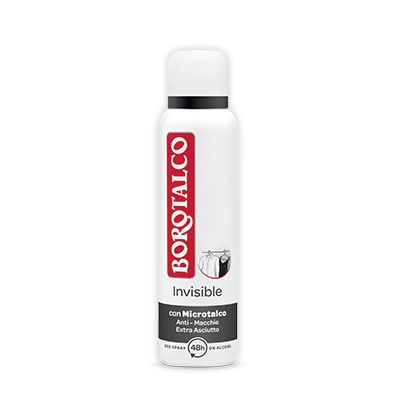 Borotalco Invisible - dezodorant w sprayu (150 ml)