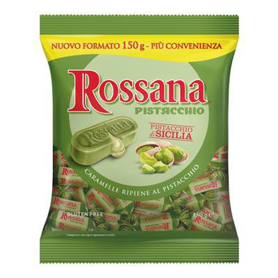 Rossana Pistacchio Di Sicilia - cukierki z nadzieniem pistacjowym (150 g)