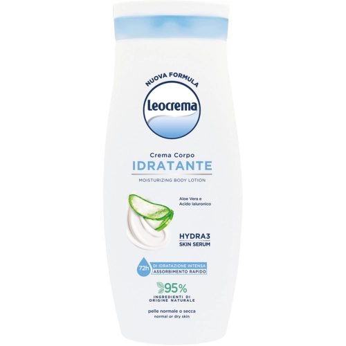 Leocrema Idratante - balsam do ciała aloes i kwas hialuronowy (250ml) new