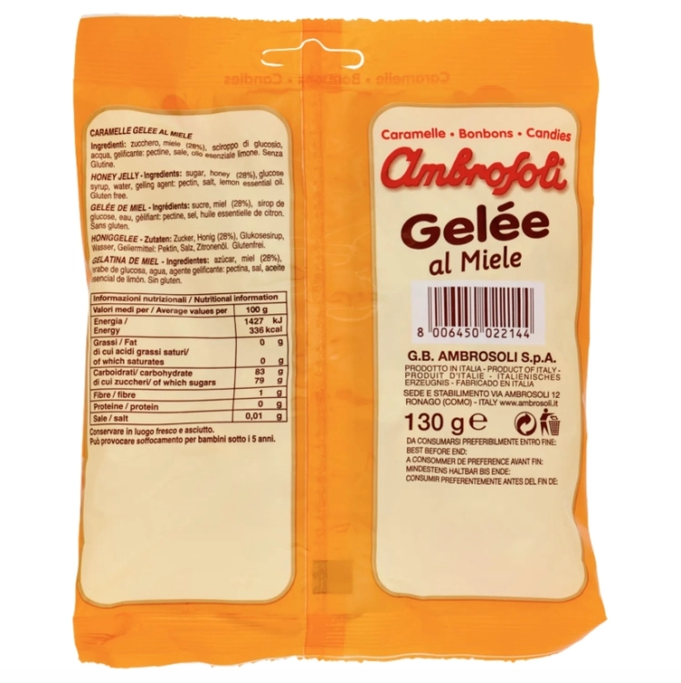 Ambrosoli Gelee Miele - galaretki miodowe (130g)