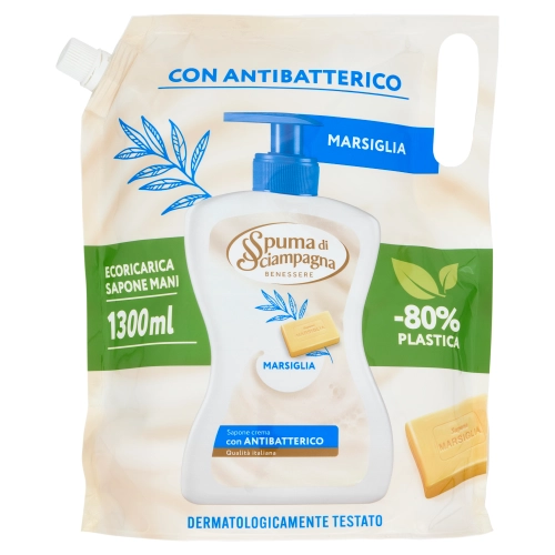 Spuma di Sciampagna Marsylia - mydło w płynie uzupełnienie (1300 ml)
