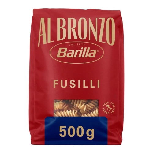 Barilla Al Bronzo Fusilli 341 makaron (500 g)