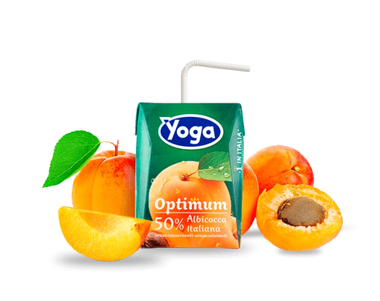 Yoga Optimum Albicocca - Sok morelowy (3 x 200 ml)