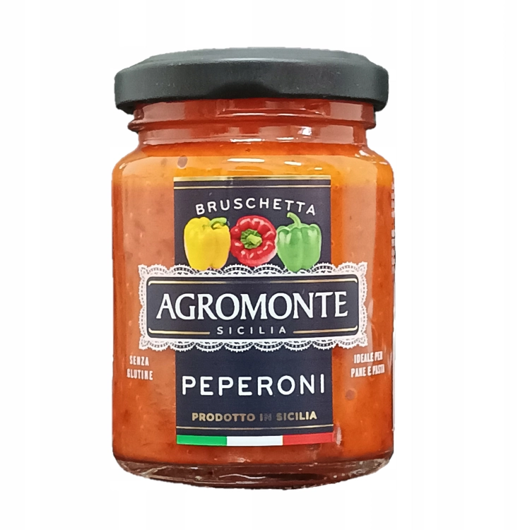 Agromonte Peperoni - pesto paprykowe Bruschetta (100g)