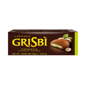 Grisbi Pistacchio - biszkopty z nadzieniem pistacjowym (135 g)