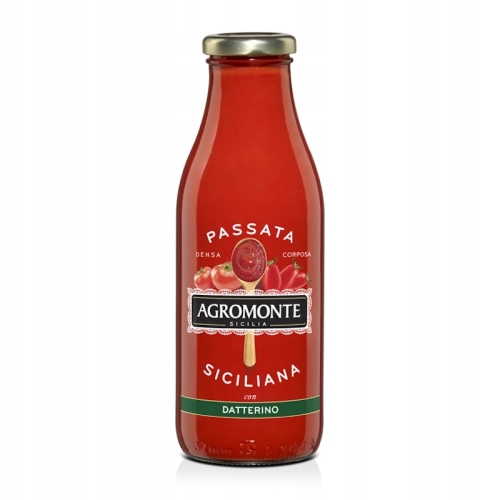 Agromonte Siciliana Datterino - passata z pomidorów Datterino (520g)
