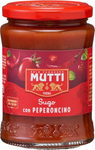 Mutti Sugo Peperoncino - Gotowy ostry sos do makaronu (280 g)