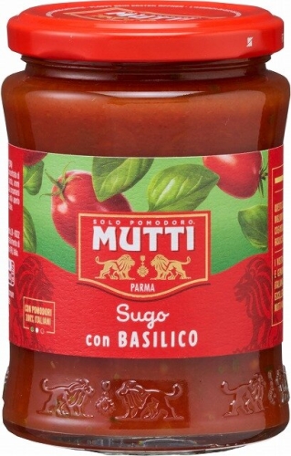 Mutti Sugo con Basilico Genovese DOP - Sos pomidorowy z bazylią (280 g)