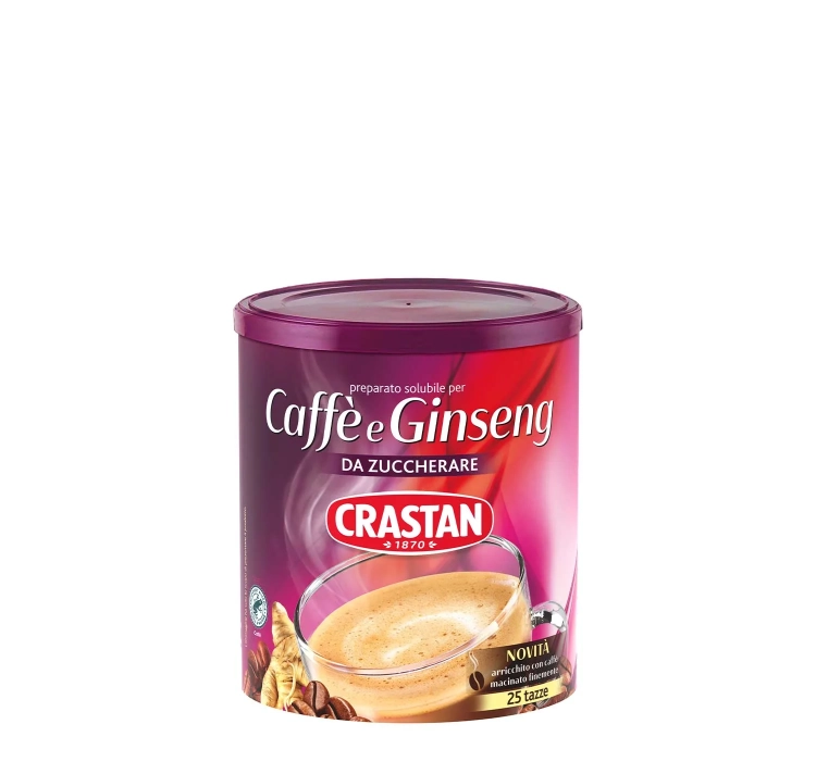 Crastan Ginseng Caffe - kawa rozpuszczalna z żeń-szeń bez cukru (200g)