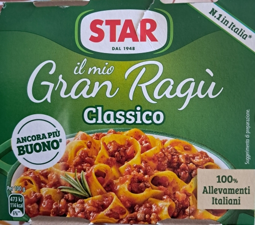 Star Gran Ragu Classico - sos do makoronu (2x180g)