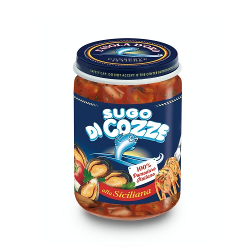Sugo di Cozze alla Siciliana - sycylijski sos z omułkami do makaronu (130g)
