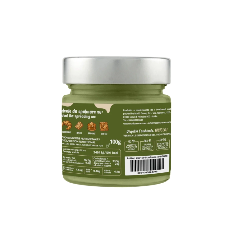Mado Crema Pistacchio - krem pistacjowy 50% (200g)