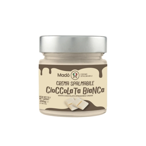 Mado Crema Cioccolata Bianca - krem do smarowania biała czekolada (200g)
