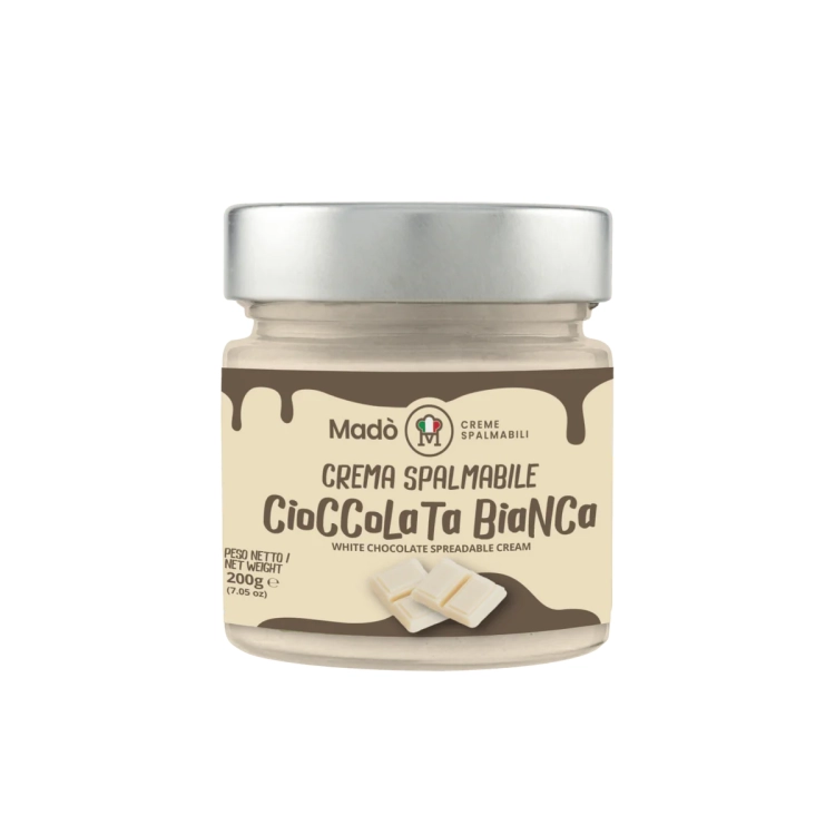 Mado Crema Cioccolata Bianca - krem do smarowania biała czekolada (200g)