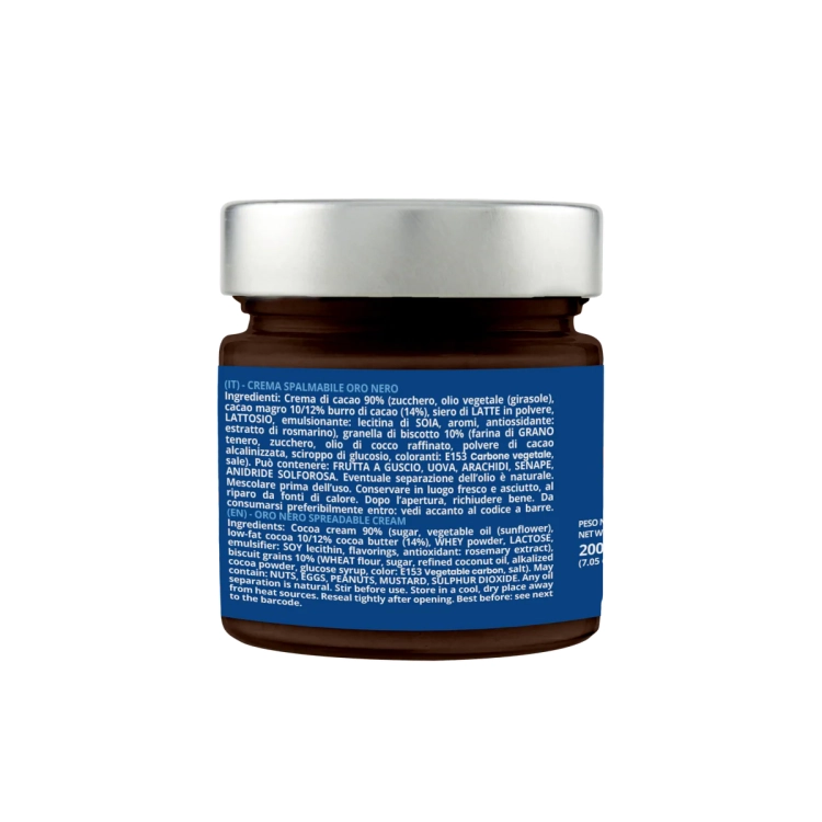 Mado Crema Oro Nero - krem do smarowania ciasteczka (200g)