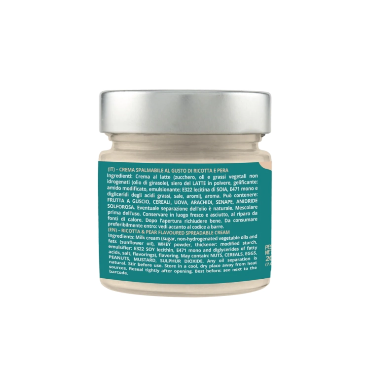 Mado Crema Ricotta Pera - krem do smarowania Ricotta i gruszka (200g)