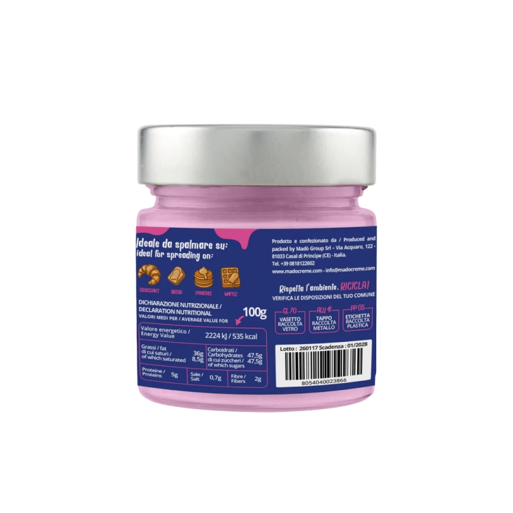 Mado Crema bubble Gum - krem do smarowania guma balonowa (200g)