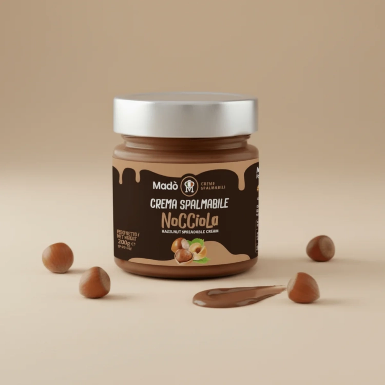 Mado Crema Nocciola - krem do smarowania orzechy laskowe (200g)